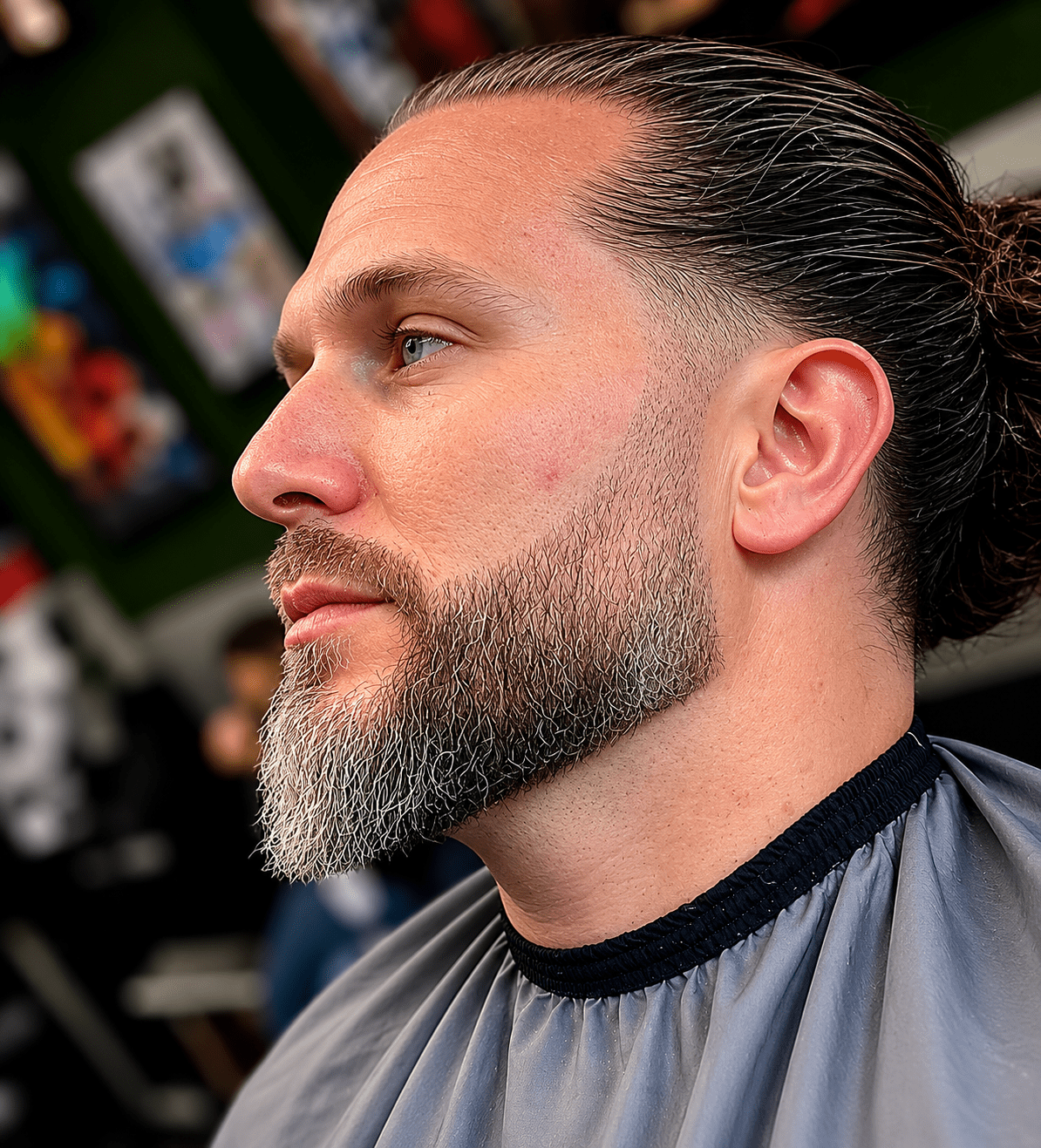 Skin fade and beard trim Farnborough